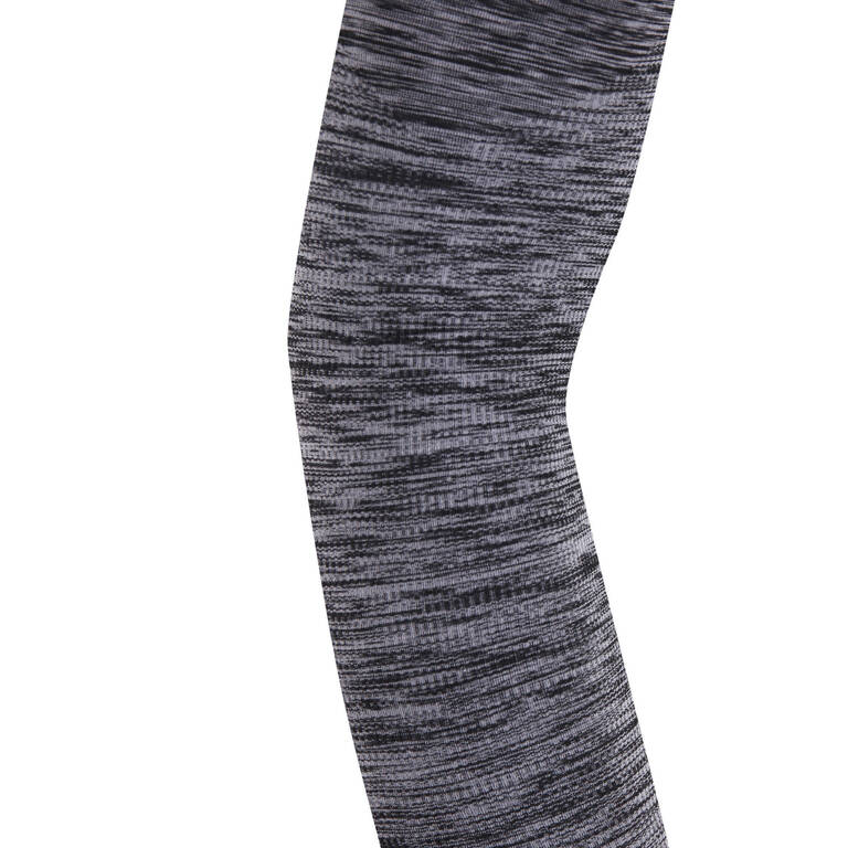 KIPRUN UV protect CN Unisex Running Sleeves - Black Grey