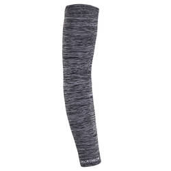 KIPRUN UV protect CN Unisex Running Sleeves - Black Grey