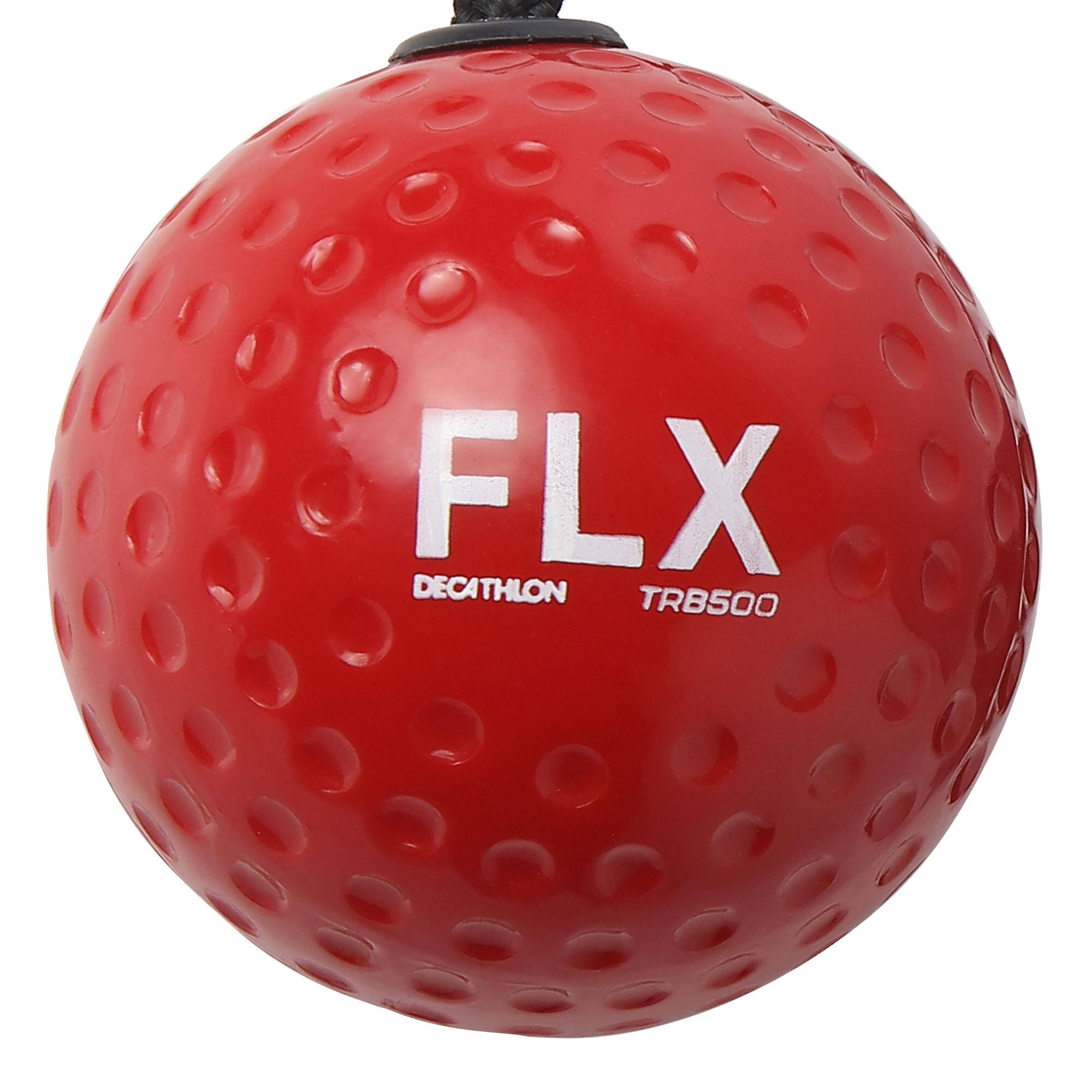 Indoor Training Hanging Ball TRB 500 Precision Practice Red with Black Rope -  3
