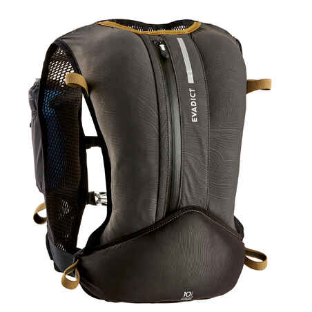 Mochila hidratación trail running 10 L Evadict negro - Decathlon