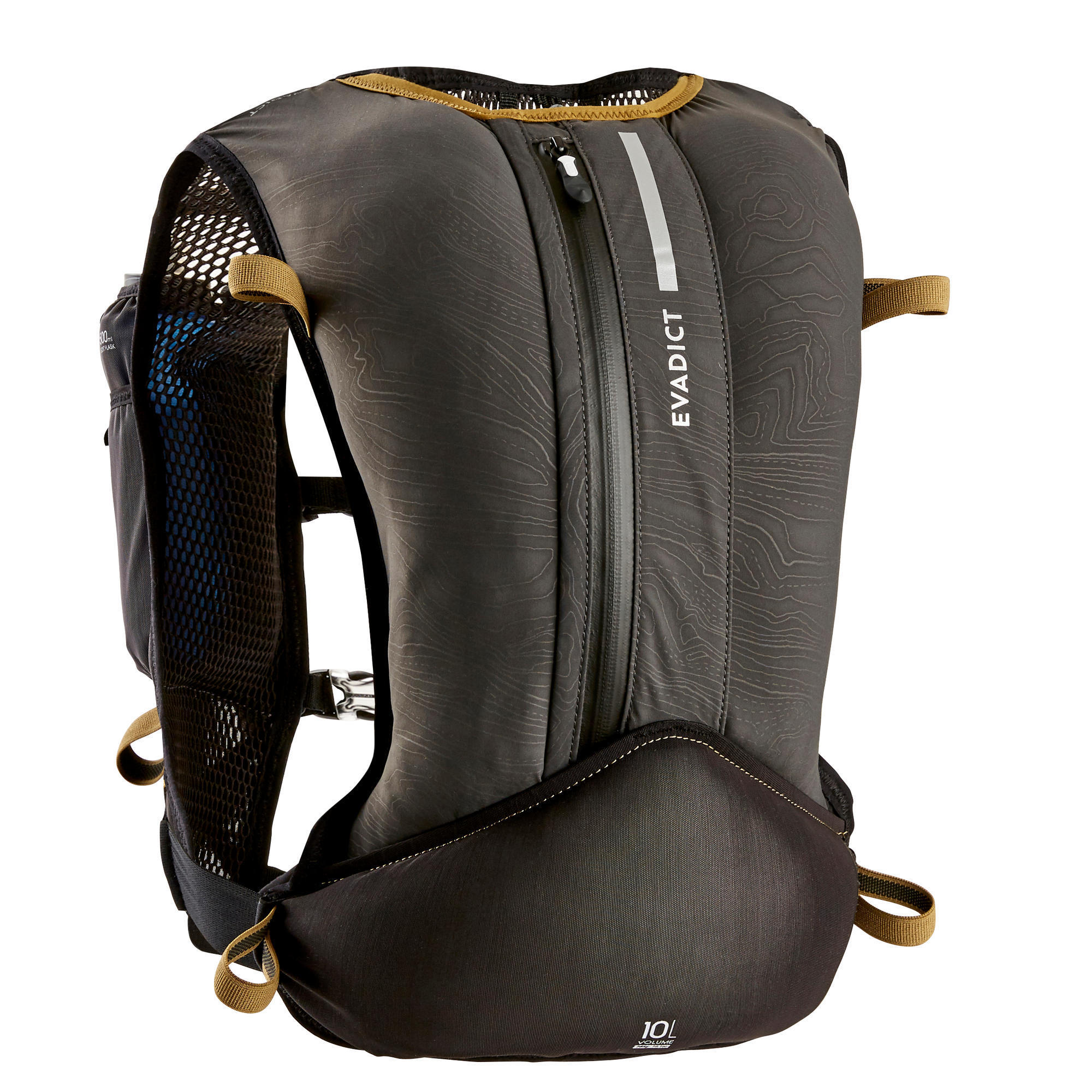 Zaino trail 10L nero-bronzo EVADICT | DECATHLON