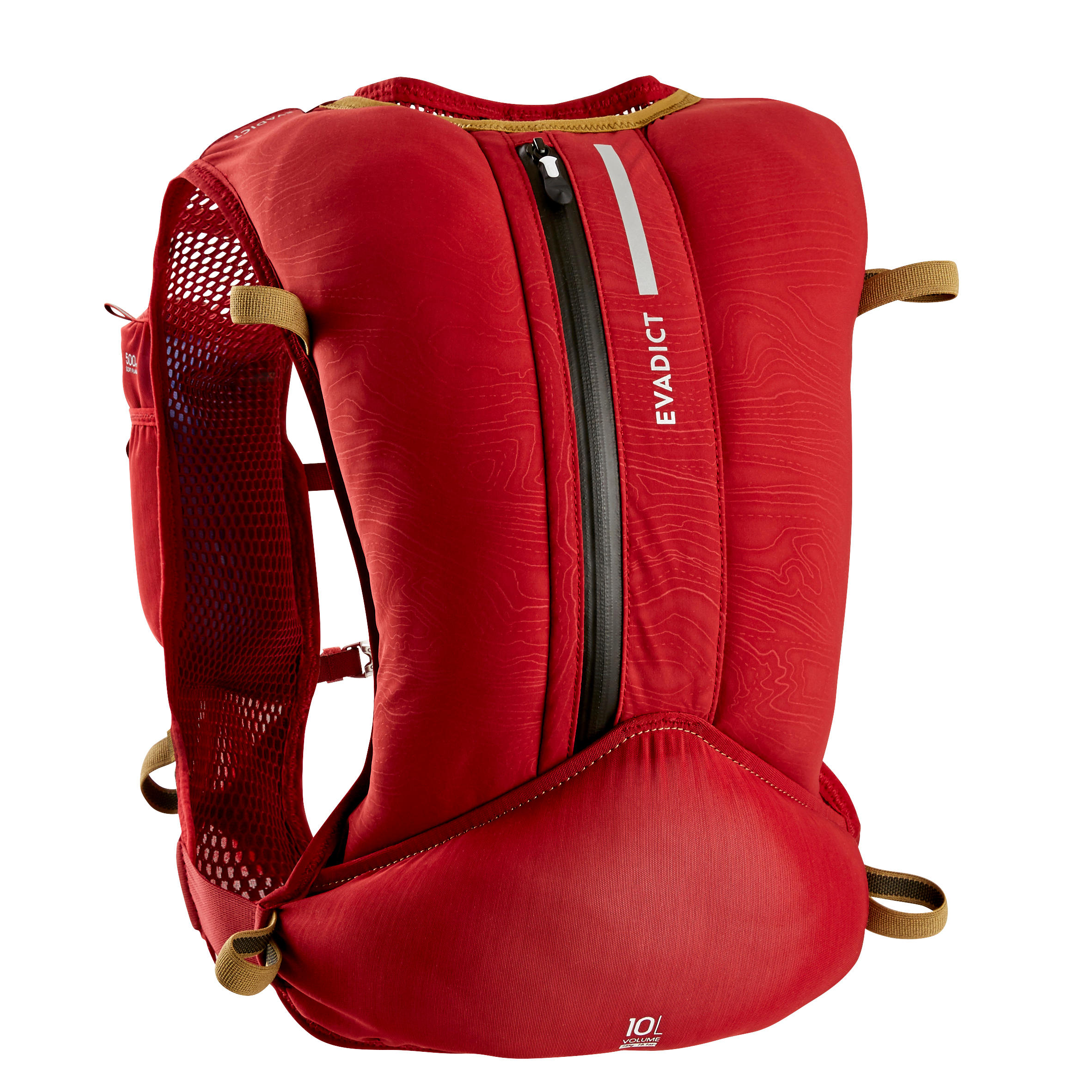 con 2 Moschettone Keethem 10L Impermeabile Zaino per Ciclismo Zaino da idratazione Ultraleggero Zaino da Corsa MTB per Ciclismo allaperto Corsa Escursionismo Campeggio Arrampicata Trekking Sci