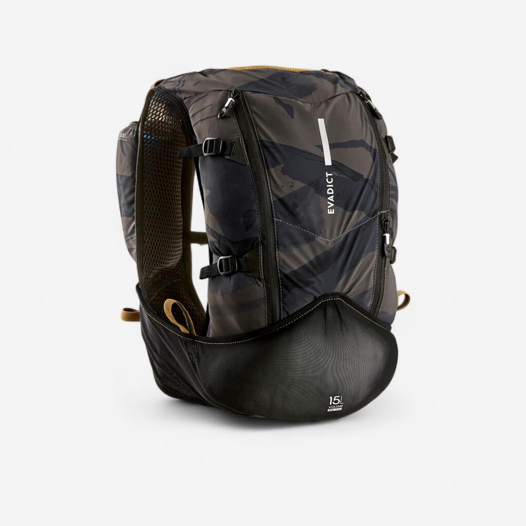 SAC DE TRAIL ULTRA MIXTE 15L NOIR BRONZE