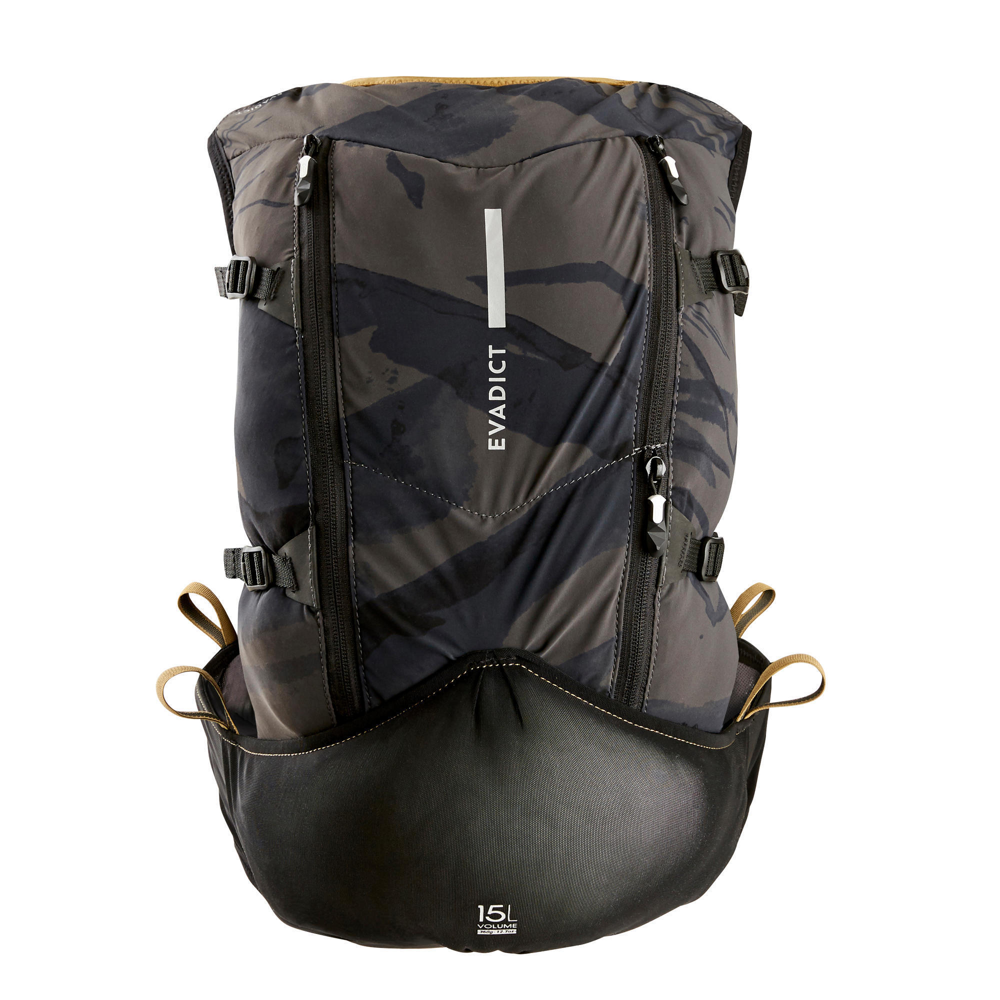 Zaino ultra trail 15L nero-bronzo EVADICT | DECATHLON
