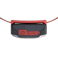 Rechargeable Head Torch - 100 lumen - BIVOUAC 500 USB