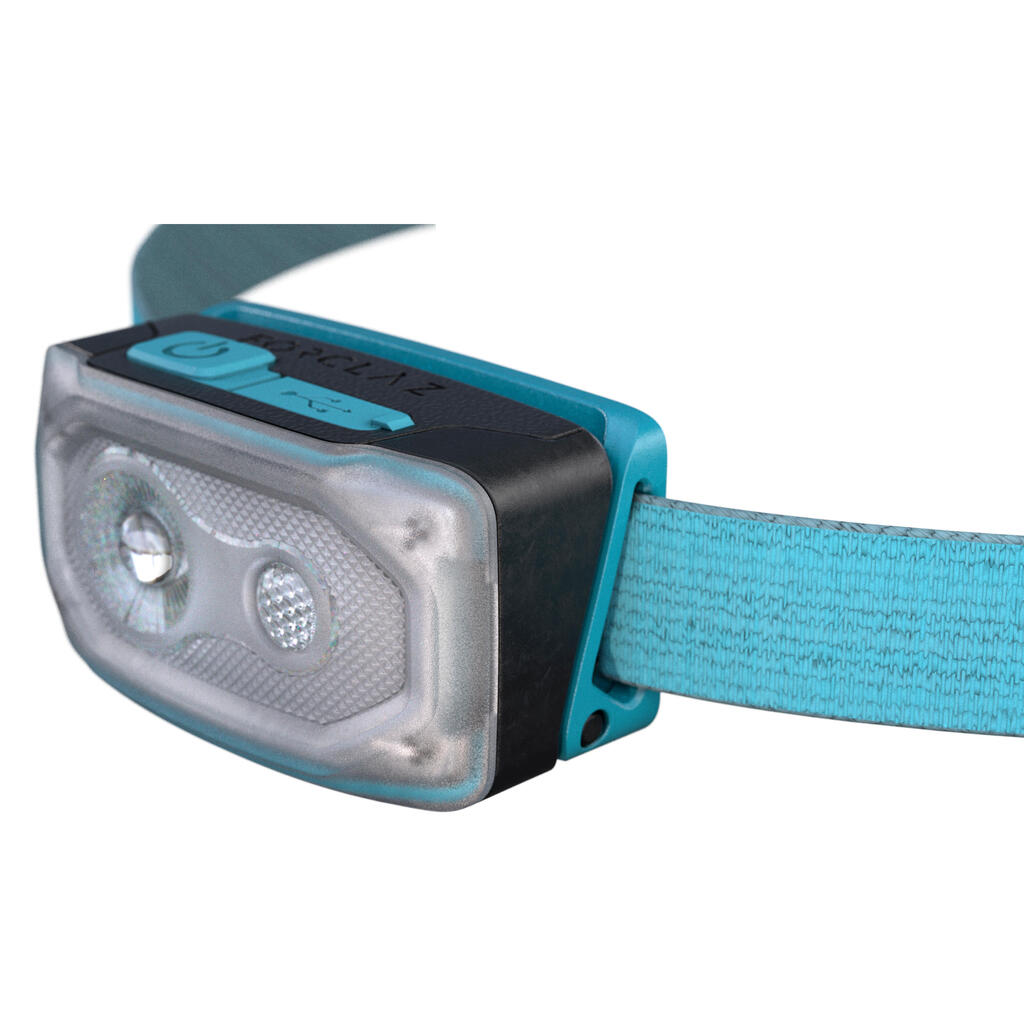 Rechargeable Head Torch - 100 lumen - BIVOUAC 500 USB