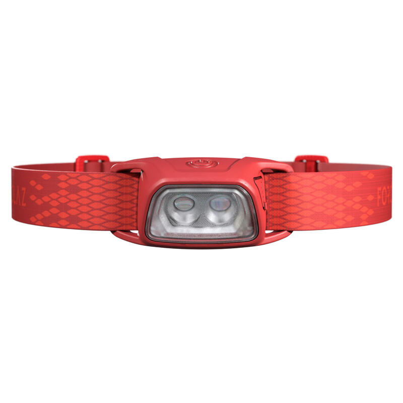 USB可充式健行頭燈TREK 100－120流明－紅色