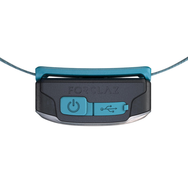 USB可充式健行頭燈Bivouac 500－100流明－淺碧藍色