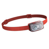 Linterna frontal de vivac recargable - VIVAC 500 USB roja - 100 lúmenes