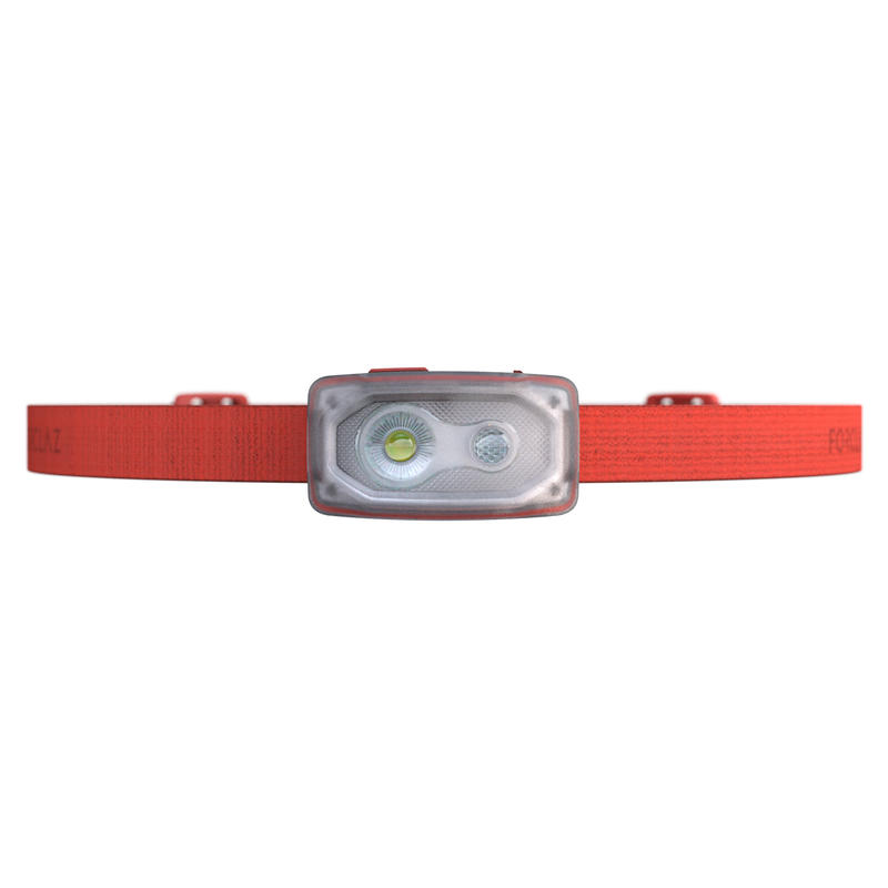 100 Lumen Rechargeable USB Head Torch - Red