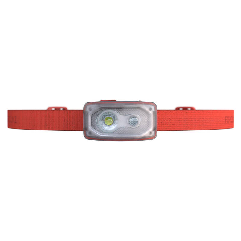 Eurobric Linterna Cabeza Frontal con 3 LEDs Rojos y Blanco