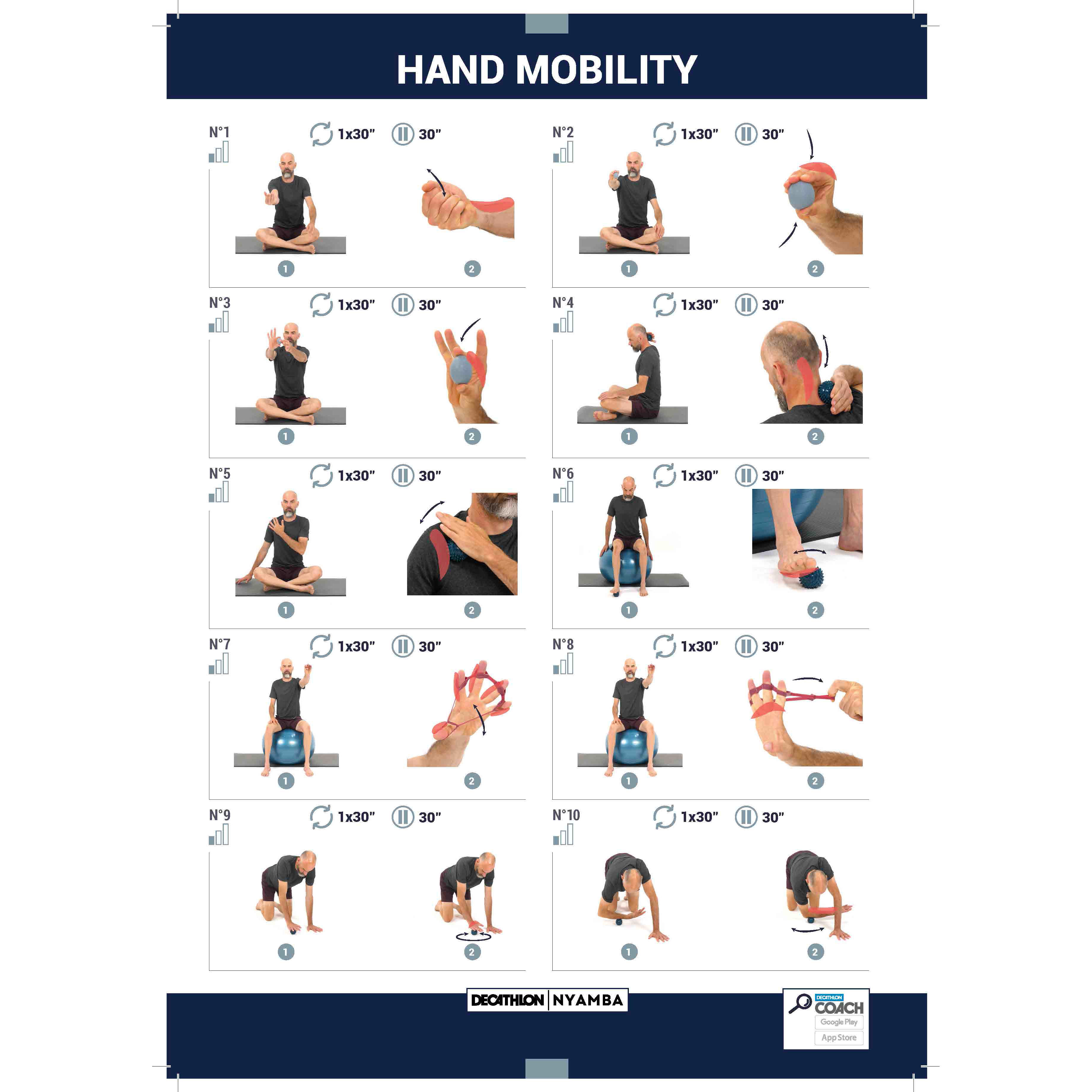 Fitness Hand Mobility Strengthening Kit