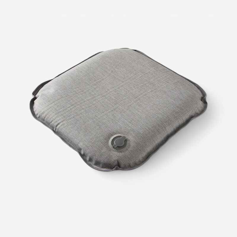 Balance Kissen Backmobility Fitness wandelbar Textil grau