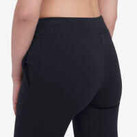 Pantalon jogging slim fitness femme - 500 Noir