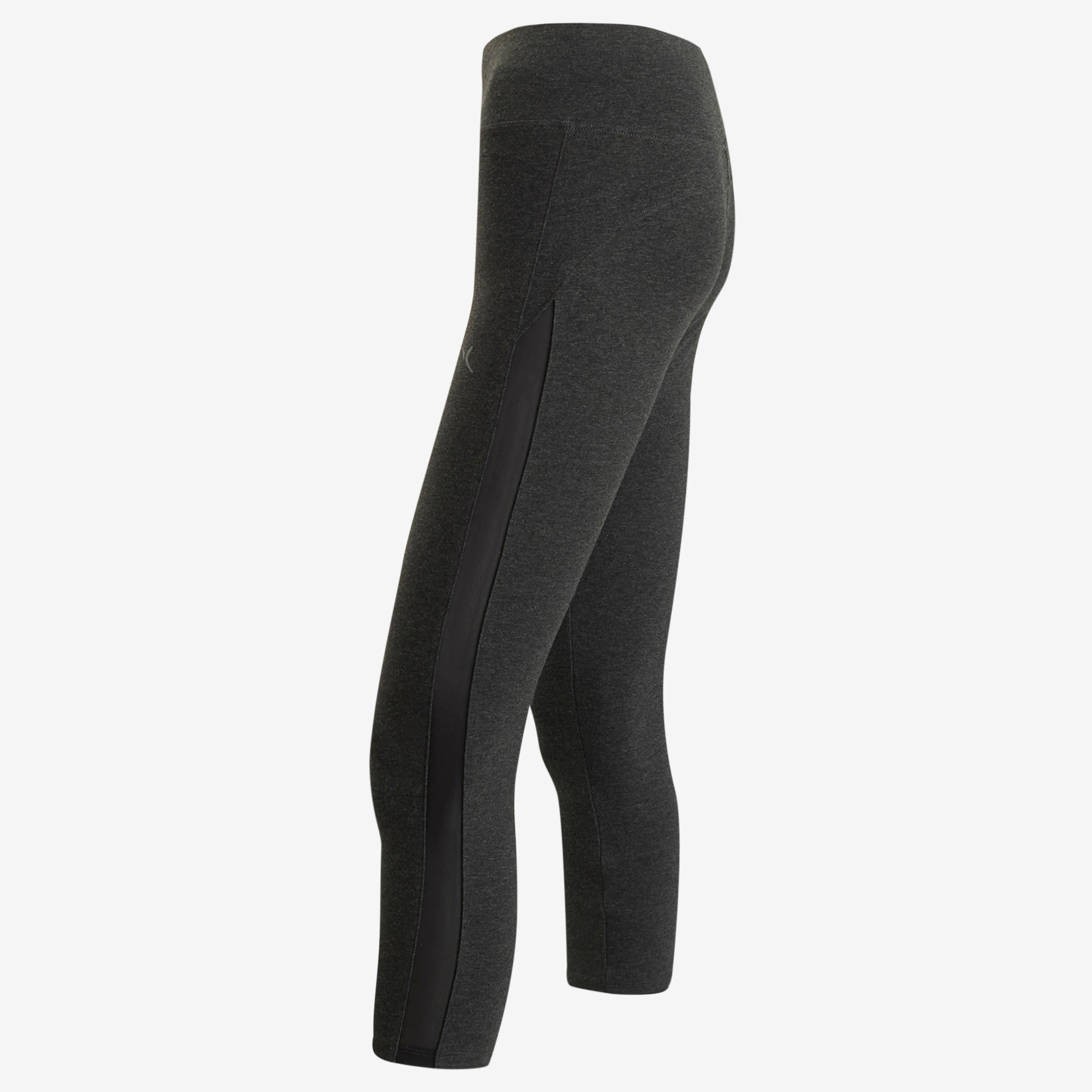 Women's Slim 7/8 Fitness Leggings 520 - Dark Grey 3/5