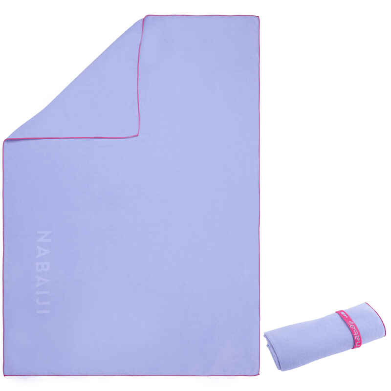 Mikrofaser-Handtuch Größe M 60 × 80 cm -violett