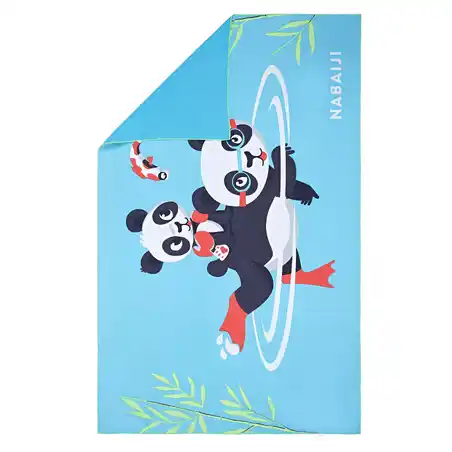 Handuk Mikro Fiber Ukuran L 80 x 130 cm - Motif Panda