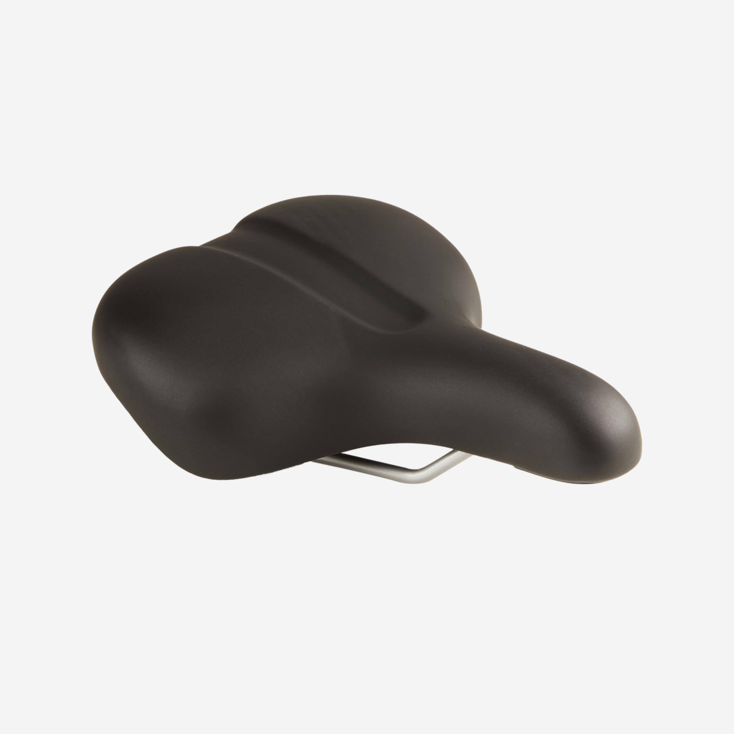 CITY BIKE SADDLE BLACK