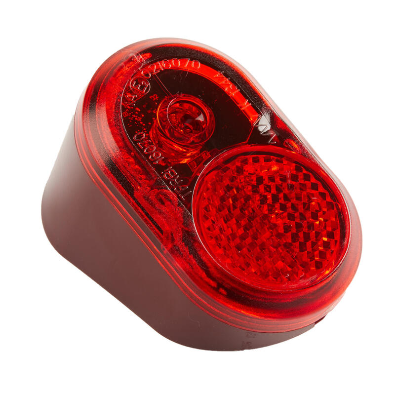 Hátsó dinamós lámpa Elops, piros