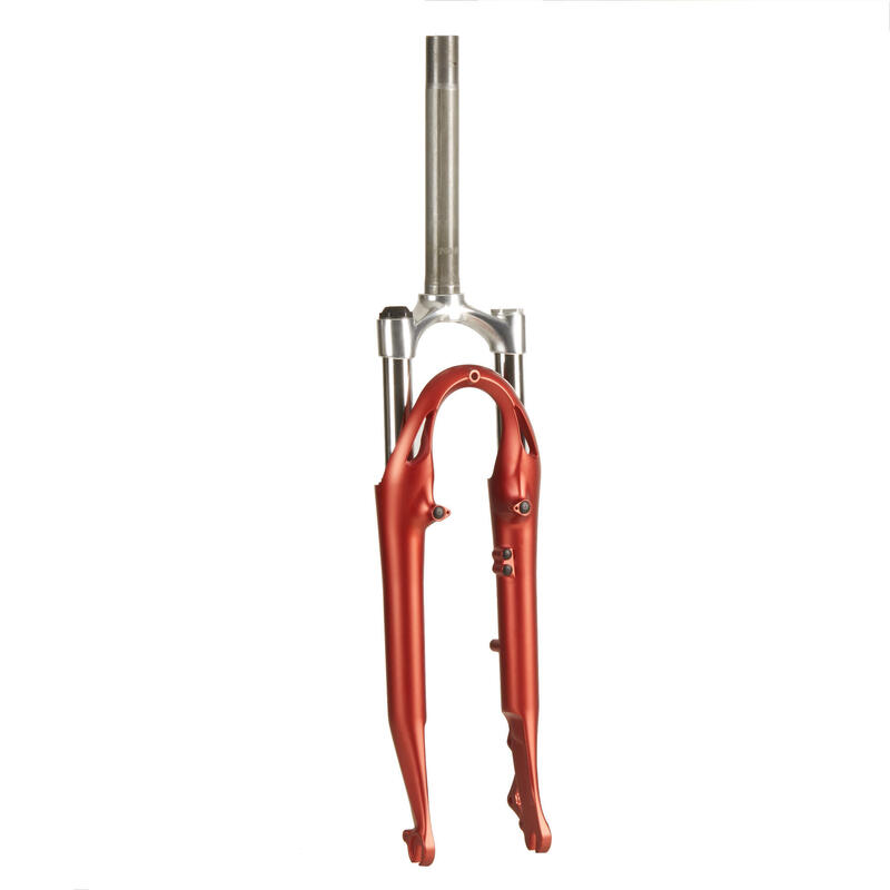 Fourche ville 28" 1"1/8 suspendue Elops 900 E rouge