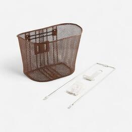 Panier avant Elops 520 marron 8 litres
