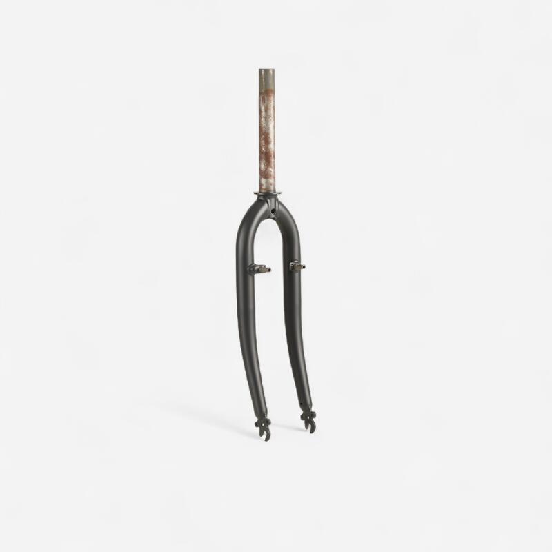 Fourche ville 28 rigide 1"1/8 vis grise Elops 900 Elops 920