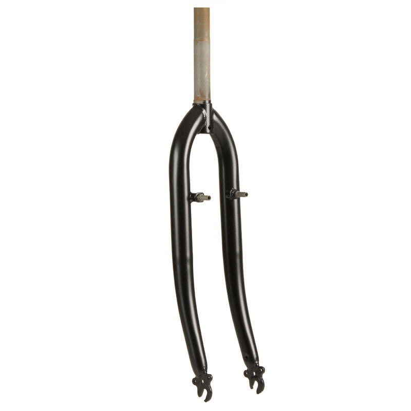 Fourche ville 28 rigide 1" vis noir Elops 1, Elops 100