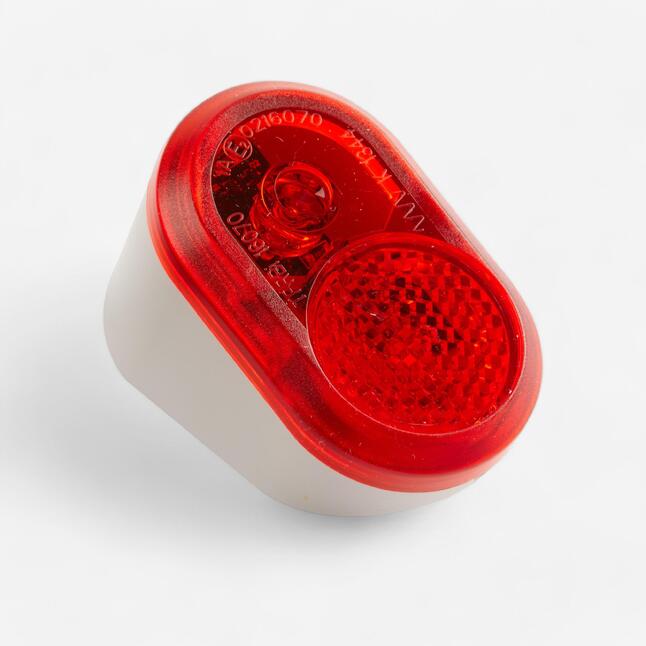 Bike Light Rear Dynamo LED Elops White ELOPS Decathlon