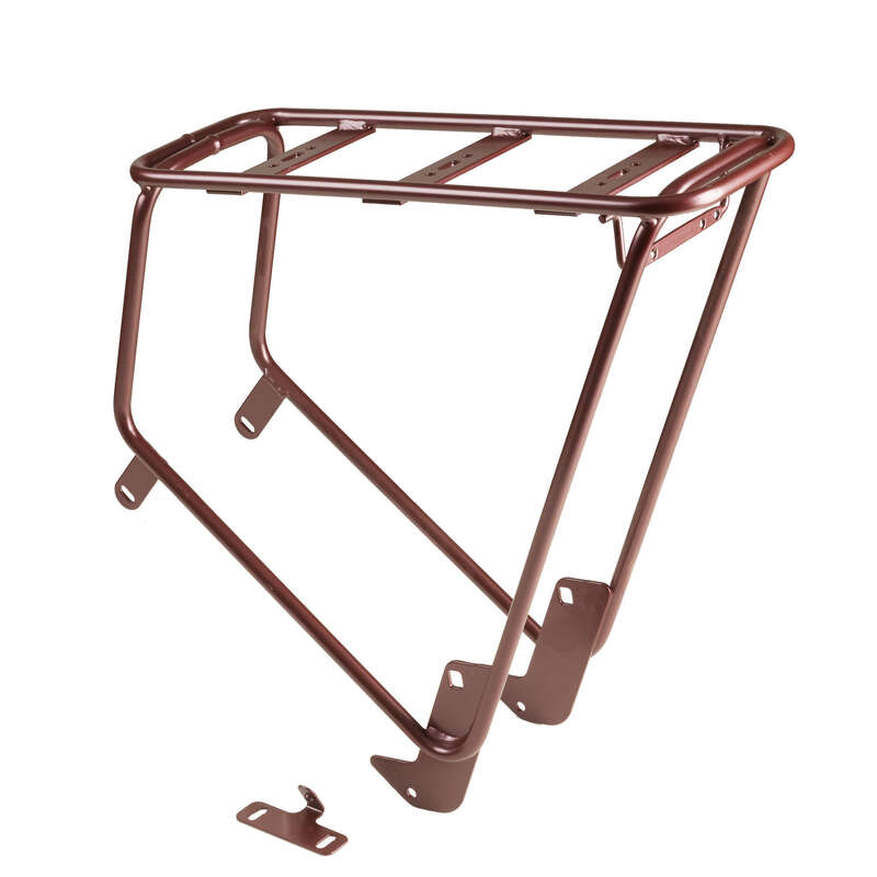 Pannier Rack Size M Elops 520 Burgundy Decathlon