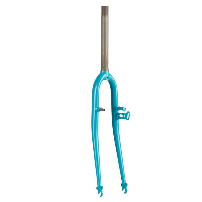 Fourche ville 28 rigide 1" vis Elops 320 turquoise