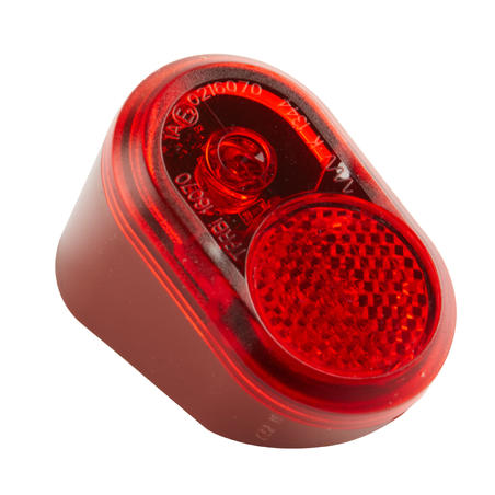 Cykellyse bak dynamo led röd Elops 900E