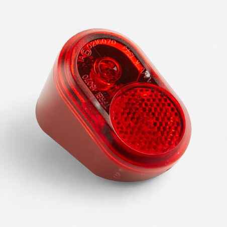 Rücklicht Dynamo LED Elops 900E rot - Decathlon