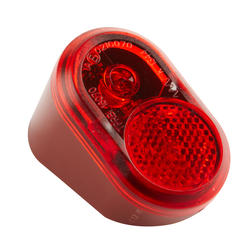 Luz Traseira LED de Dínamo Bicicleta Elops 900E Vermelho