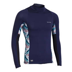 Men's surfing UV protection 500 navy