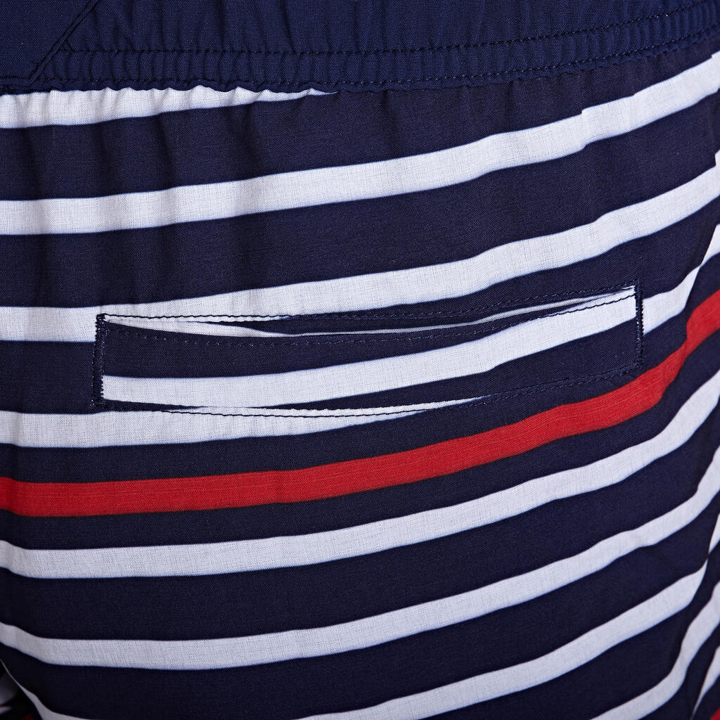 Boardshort surf femme TINI KAKI avec ceinture élastiquée et cordon de serrage
