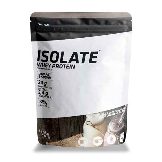 
      Proteinpulver Whey Isolate Cookies & Cream 2,2 kg
  