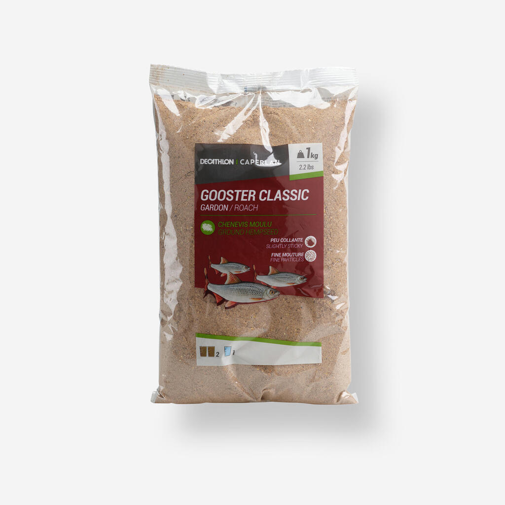 Vaba za ribolov rdečeok GOOSTER CLASSIC (1 kg)