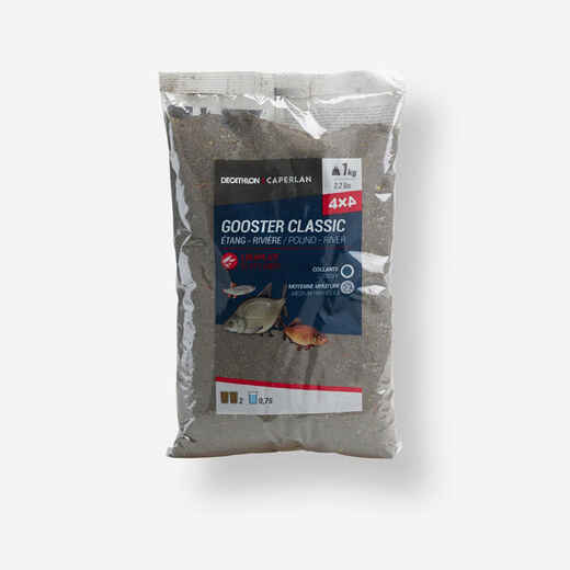 
      GOOSTER BAIT FOR ALL FISH 4X4 BLACK 1kg
  