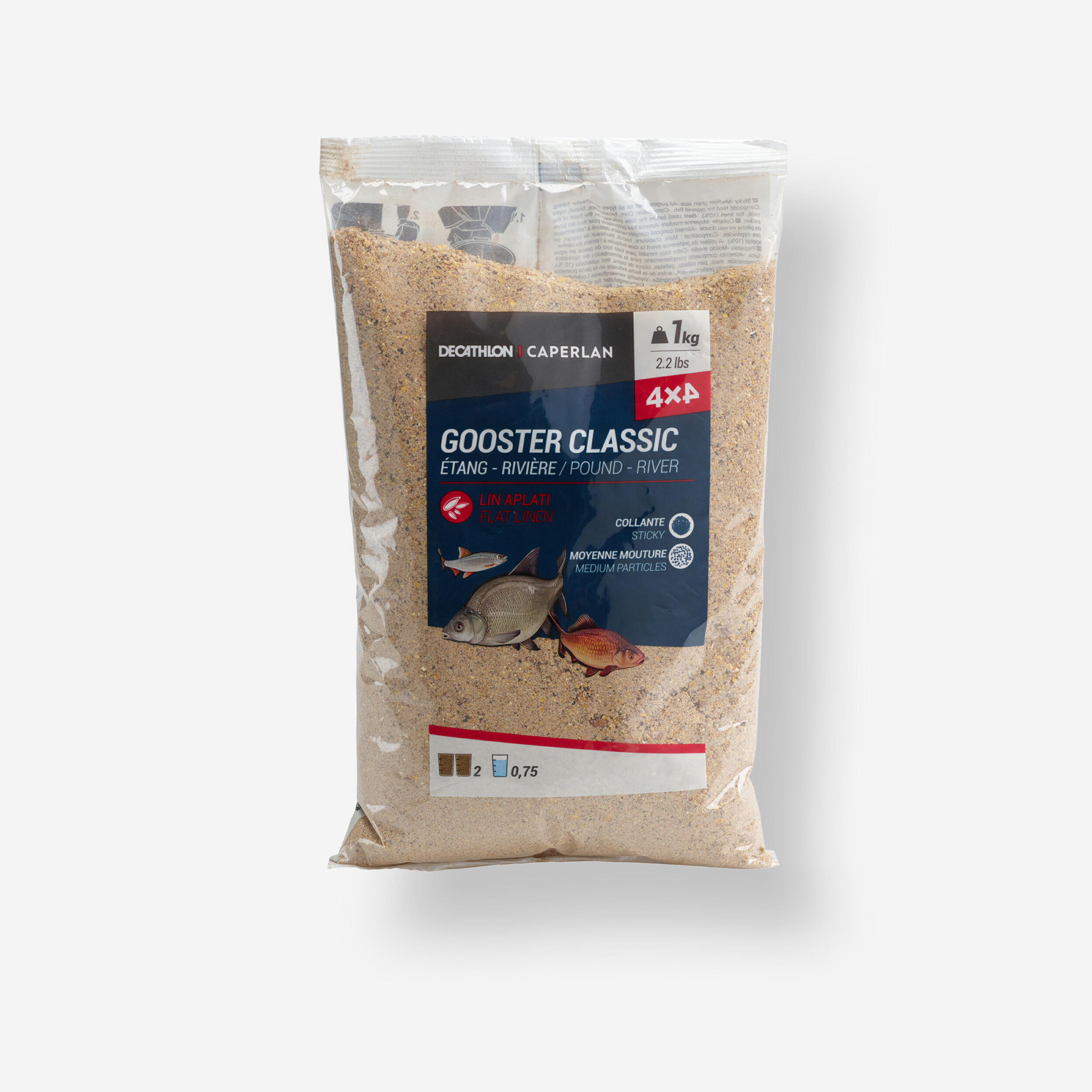 Etetőanyag, 1 kg - Gooster Classic 4X4 Caperlan akciós termékkép 1