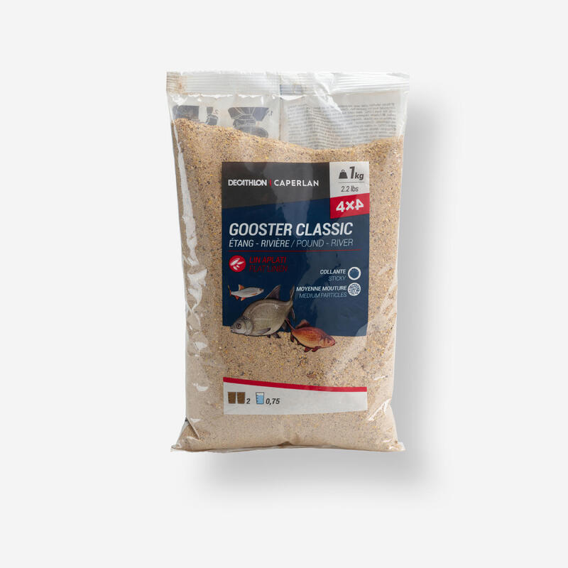 Pastura GOOSTER CLASSIC tutti pesci 4X4 1 kg