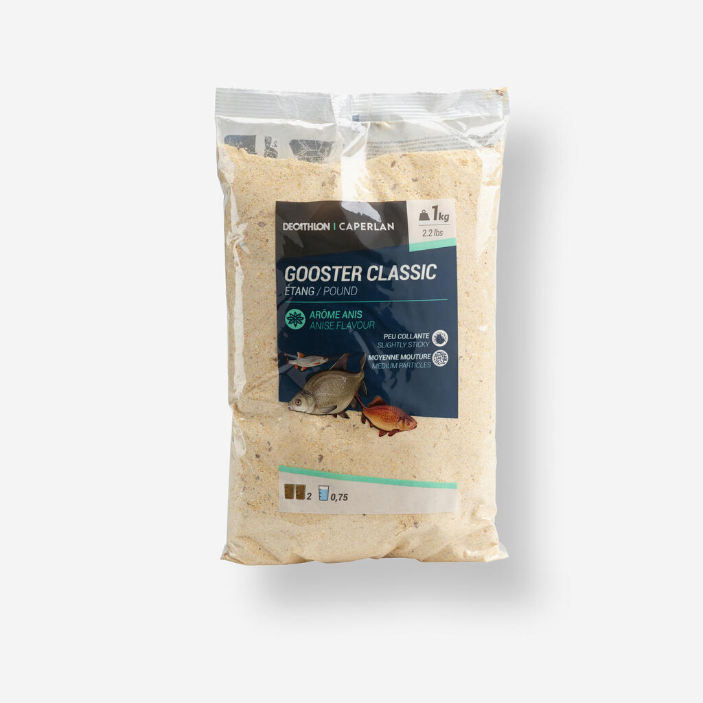 Vaba za ribolov z okusom janeža GOOSTER CLASSIC ALL FISH (1 kg)