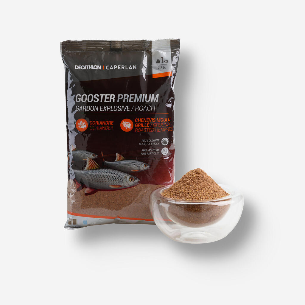 Barība raudu iebarošanai “Gooster Premium explosive”, 1 kg