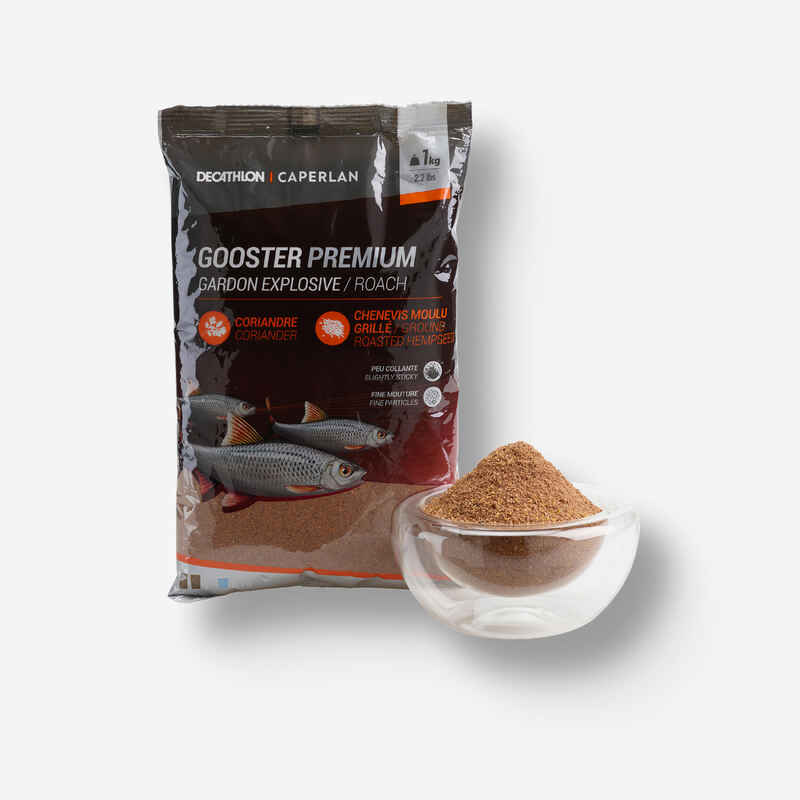 Grundfutter Gooster Premium Rotauge Teich 1 kg CAPERLAN DECATHLON