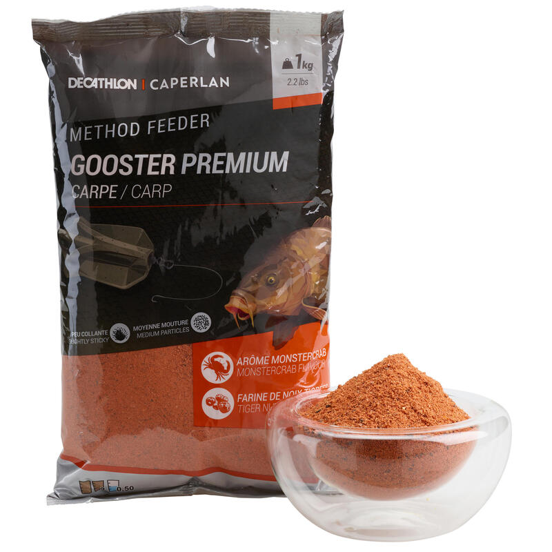 Cebo Gooster Premium Naranja Método Feeder Carpa 1 kg