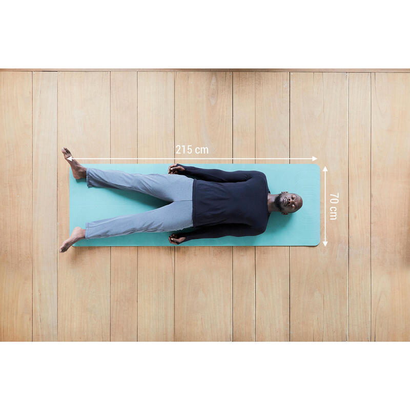 Tappetino yoga pieghevole in pelle PU, Materassino fitness spessore  multifunzionale e antiscivolo 180x60x5cm 3 Colori