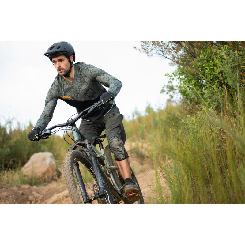 Maillot VTT All Mountain Manches Longues Noir