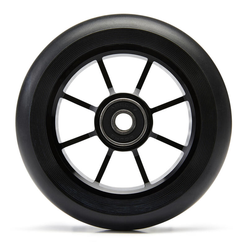 Freestyle Scooter Tekerleği - Alüminyum Jant / Siyah Lastik - 100 mm - PU85A