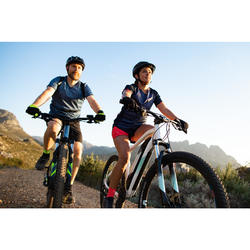 PANTALON CON CULOTTE CICLISMO MTB SIN TIRANTES MUJER ROCKRIDER ST 100  ROCKRIDER | Decathlon