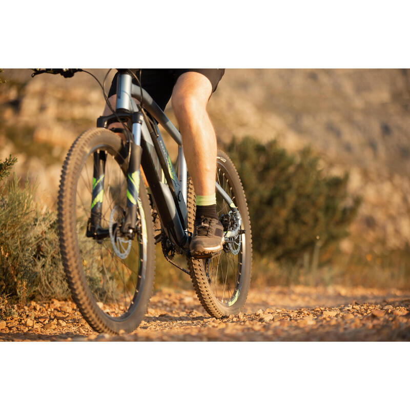 Elektrische hardtail mountainbike E-ST 100 blauw 27'5"