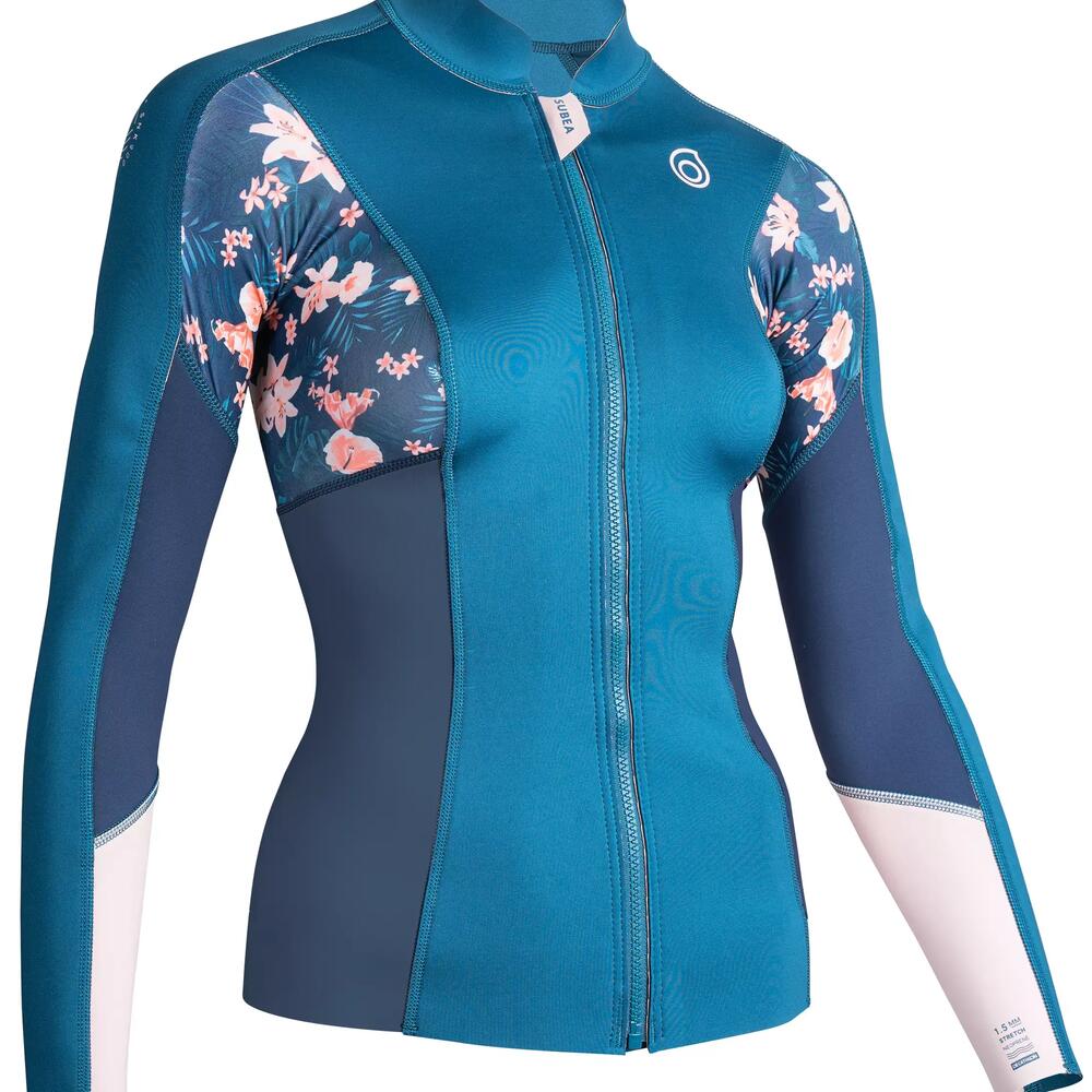 TOP TÉRMICO NEOPRENE 900 MANGA COMPRIDA MULHER AZUL